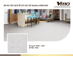 Thiết kế phòng bếp với gạch 60x60 3303