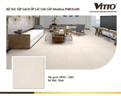 Thiết kế phòng khách với gạch 60x60 3305