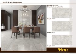 Thiết kế phòng với Gạch Vitto 60x120 3605