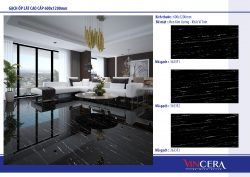 Thiết kế phòng với Gạch Vitto 60x120 3633