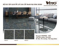 Thiết kế phòng với Gạch Vitto 80x80 4302