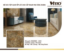 Thiết kế phòng với Gạch Vitto 80x80 4303