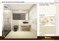 Thiết kế phòng với Gạch Vitto 40x80 4811