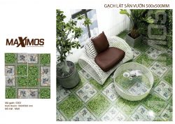 Thiết kế sân vườn với gạch Vitto 50x50 5363