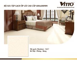 Thiết kế phòng với Gạch Vitto 60x60 5417