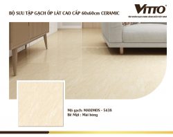 Thiết kế phòng với Gạch Vitto 60x60 5438