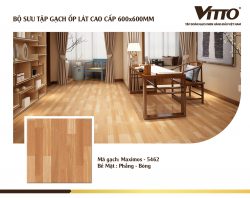 Thiết kế phòng với Gạch Vitto 60x60 5462