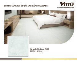 Thiết kế phòng với Gạch Vitto 60x60 5616