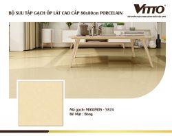 Thiết kế phòng với Gạch Vitto 80x80 5824
