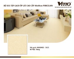 Thiết kế phòng với Gạch Vitto 80x80 5825