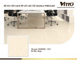 Thiết kế phòng với Gạch Vitto 80x80 5827