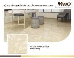 Thiết kế phòng với Gạch Vitto 80x80 5829