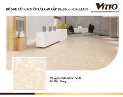 Thiết kế phòng với Gạch Vitto 80x80 5831