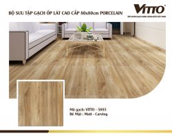 Thiết kế phòng với Gạch Vitto 80x80 5885